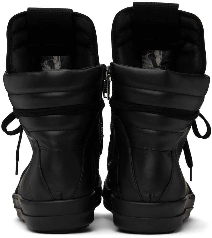 商品Rick Owens|Black Geobasket Sneakers,价格¥6844,第2张图片详细描述