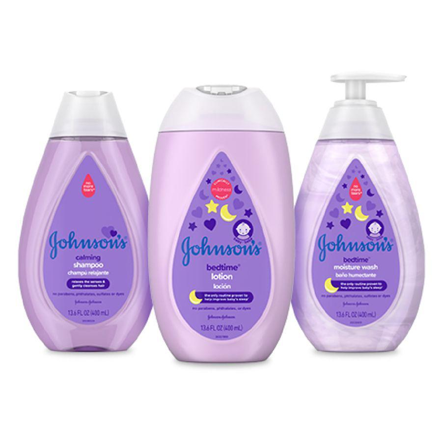 商品Johnson's Baby|Sleepy Time Relaxing Bedtime Gift Set,价格¥118,第4张图片详细描述