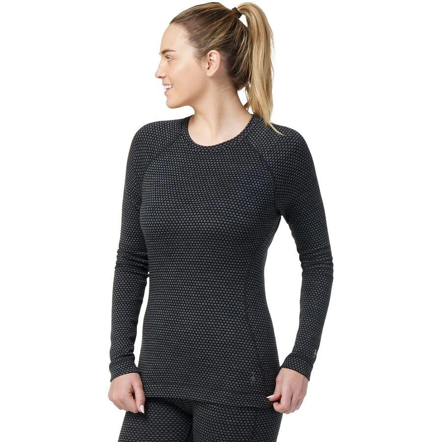 商品SmartWool|Classic Thermal Merino Base Layer Pattern Crew - Women's,价格¥500,第1张图片