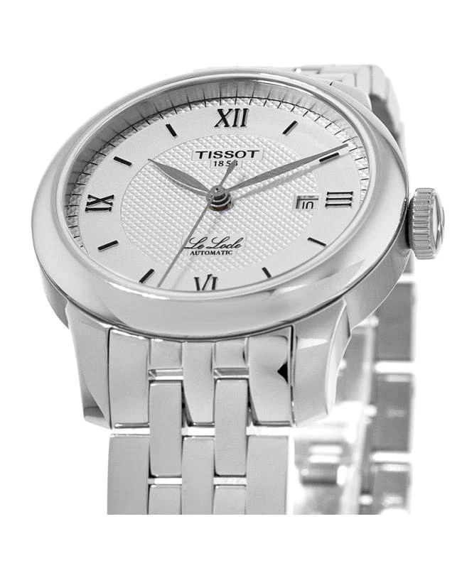 商品Tissot|Tissot Le Locle Automatic Silver Dial Stainless Steel Women's Watch T006.207.11.038.00,价格¥3654,第3张图片详细描述