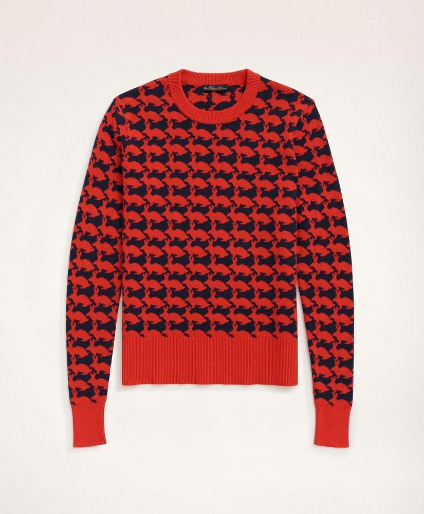 商品Brooks Brothers|Women's Lunar New Year Cotton Cashmere Blend Intarsia Sweater,价格¥1103,第6张图片详细描述