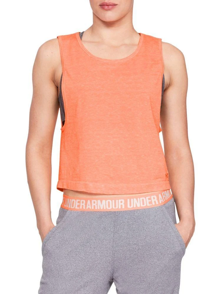 商品Under Armour|Space-Dyed Sleeveless Muscle Tank Top,价格¥114,第1张图片