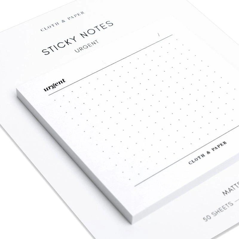 商品Cloth & Paper|Urgent Sticky Notes | Refreshed Design,价格¥39,第2张图片详细描述