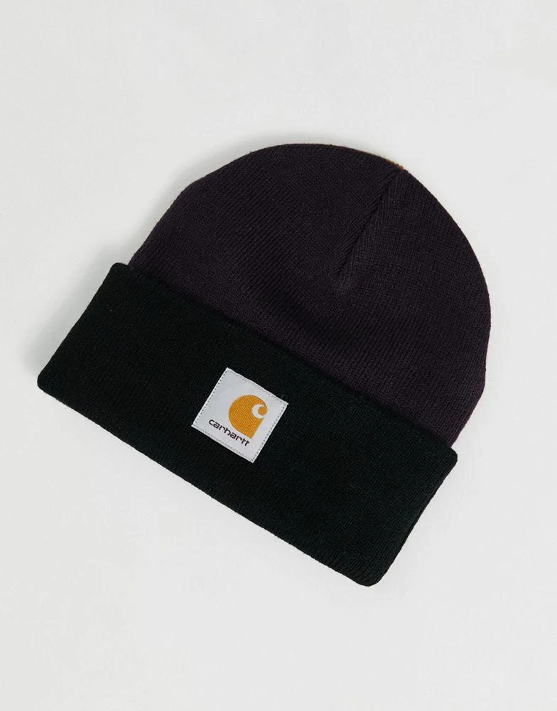 商品Carhartt|Carhartt WIP triple beanie in multi,价格¥207,第4张图片详细描述