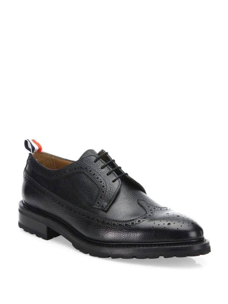 商品Thom Browne|Thom Browne - Classic Brogue Leather Dress Shoes,价格¥4451,第1张图片