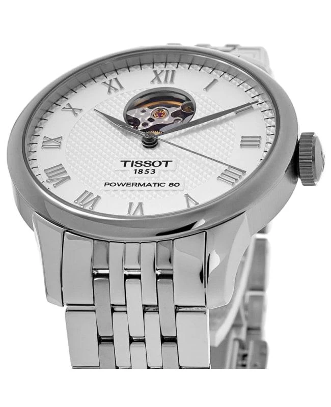 商品Tissot|Tissot Le Locle Powermatic 80 Silver Dial Steel Men's Watch T006.407.11.033.02,价格¥4614,第2张图片详细描述