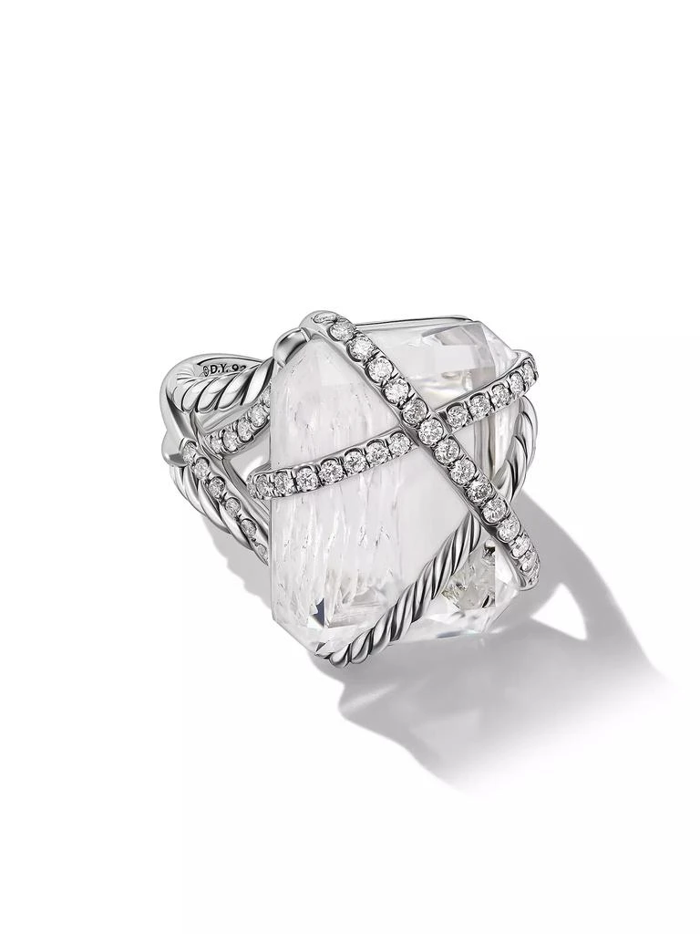 商品David Yurman|Cable Wrap Ring in Sterling Silver,价格¥23979,第1张图片