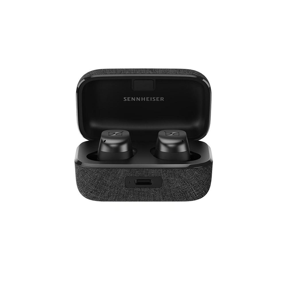 Momentum True Wireless 3 Earbuds -Bluetooth in-Ear Headphones for Music & Calls with Adaptive Noise Cancellation, IPX4, Qi Charging 28-Hour Battery Life, Graphite商品第1张图片规格展示