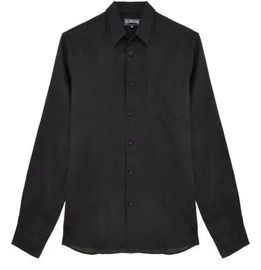 商品Vilebrequin|纯色亚麻衬衫,价格¥2198,第1张图片