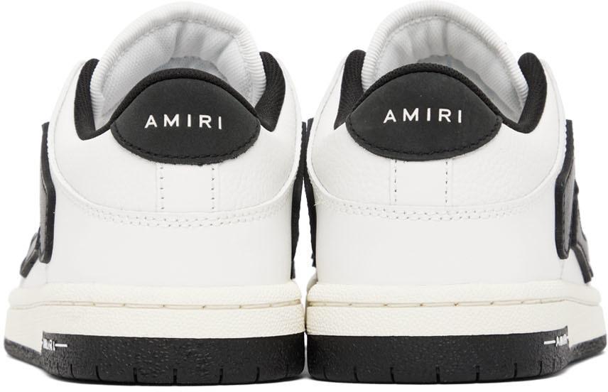 商品AMIRI|White & Black Skel Sneakers,价格¥4271,第4张图片详细描述