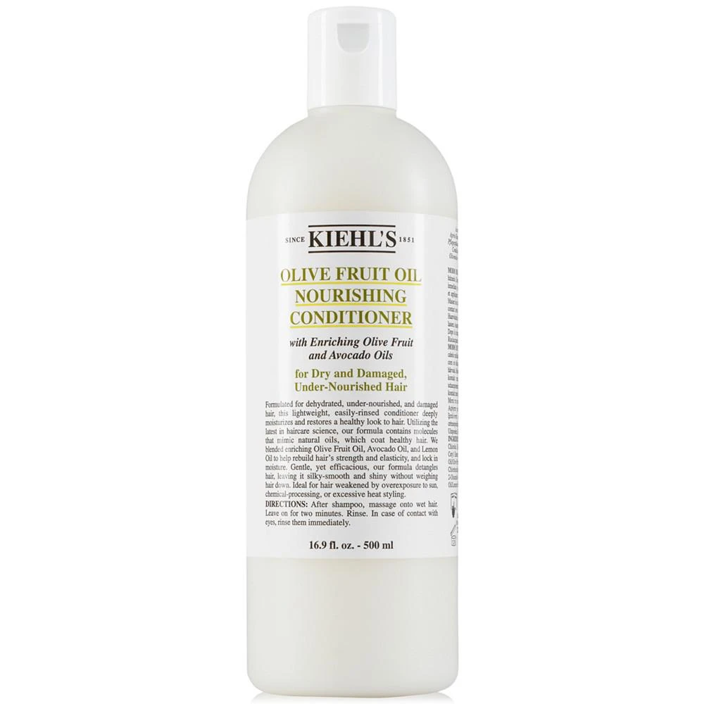 商品Kiehl's|橄榄油滋润护发素 500ml,价格¥315,第1张图片