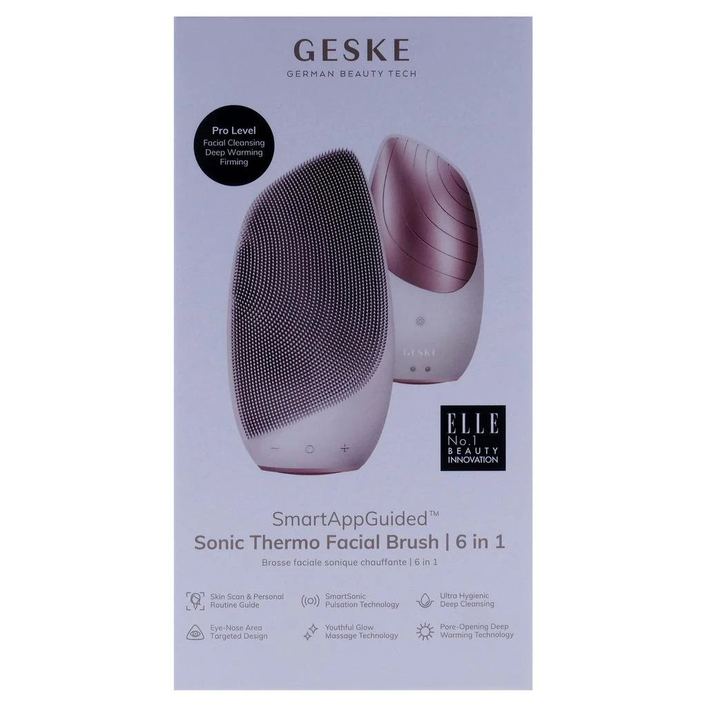 商品Geske|Sonic Thermo Facial Brush 6 in 1 - Starlight by  for Women - 1 Pc Brush,价格¥323,第4张图片详细描述