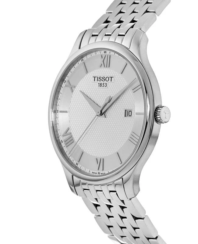 商品Tissot|Tissot T-Classic Tradition Silver Dial Steel Men's Watch T063.610.11.038.00,价格¥2023,第3张图片详细描述