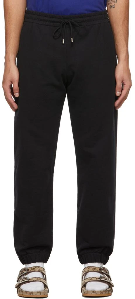 商品Gucci|黑色 Mirror 运动裤,价格¥9941,第1张图片