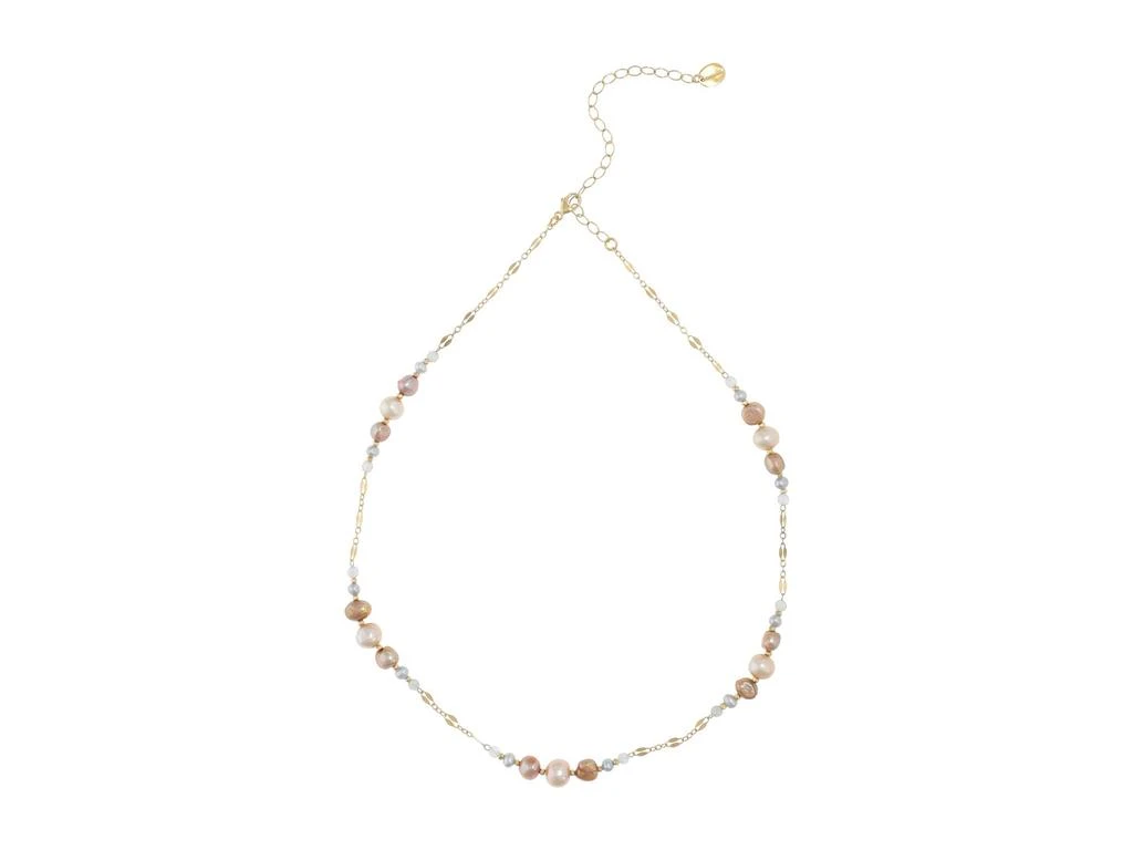 商品Chan Luu|Champagne Pearl Layering Necklace,价格¥714,第1张图片