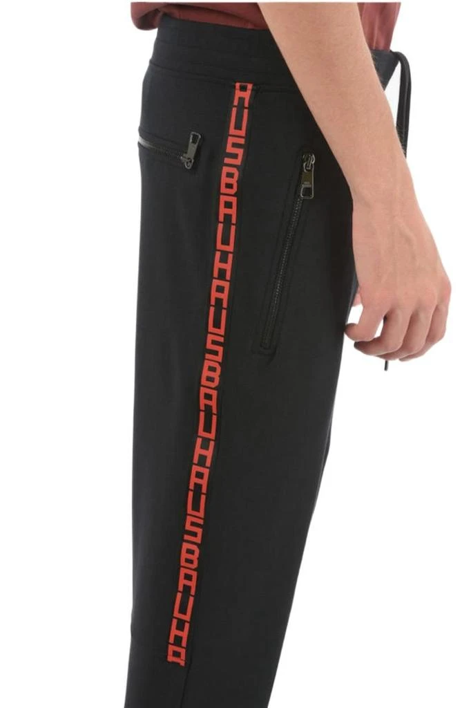 商品Neil Barrett|Neil barrett men's black other materials pants,价格¥2961,第3张图片详细描述