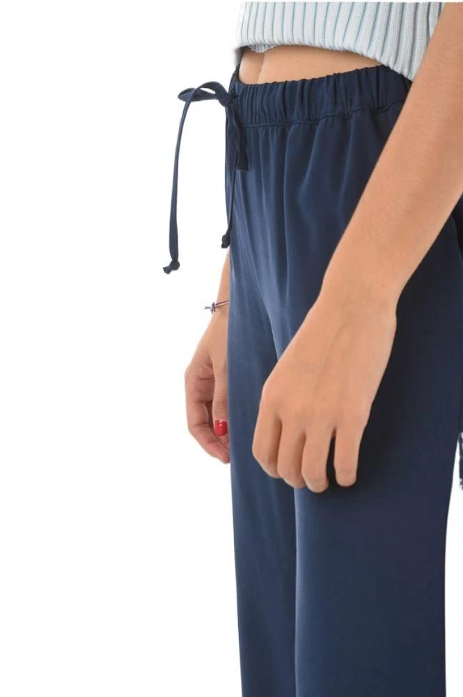 商品P.A.R.O.S.H.|P.a.r.o.s.h. women's blue other materials pants,价格¥3742,第3张图片详细描述