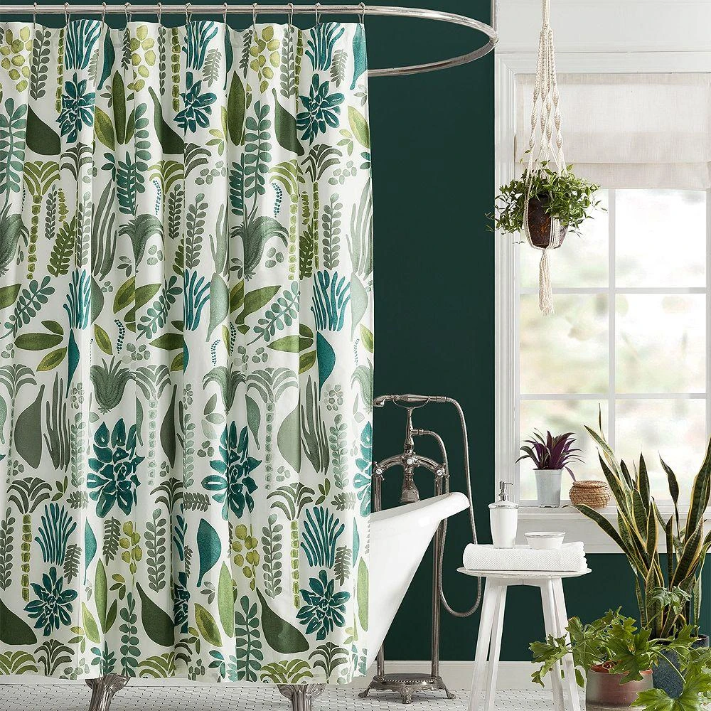 商品Justina Blakeney|Jardin Shower Curtain,价格¥298,第1张图片