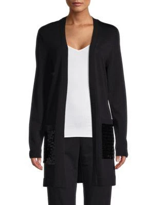 商品Kobi Halperin|Phoebe Sequin-Pocket Cardigan,价格¥718,第1张图片