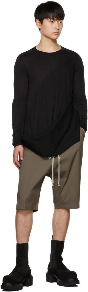 商品Rick Owens|Gray Bela Shorts,价格¥3119,第4张图片详细描述