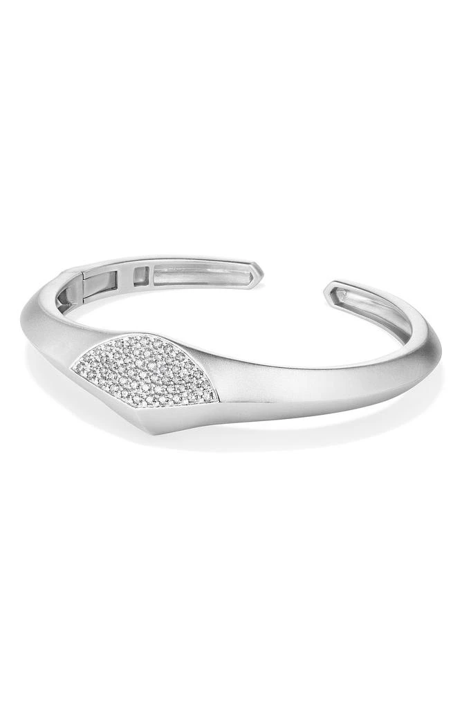 商品Judith Ripka|Iris Diamond Cuff Bracelet,价格¥7552,第2张图片详细描述