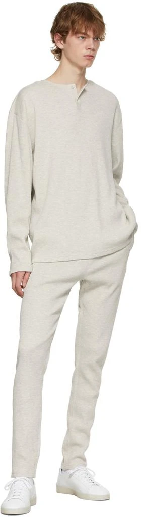 商品Essentials|Off-White Thermal Waffle Logo Lounge Pants,价格¥192,第4张图片详细描述
