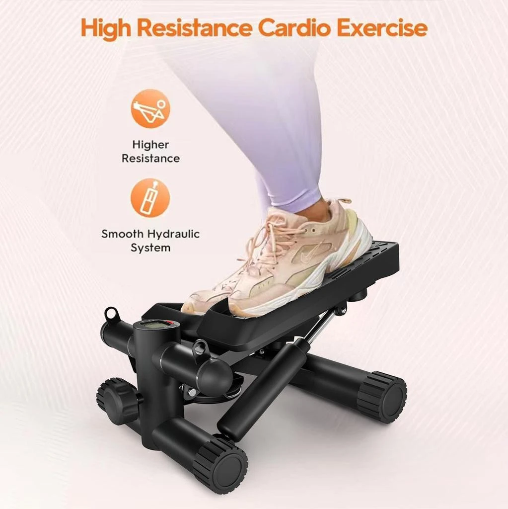 商品Streamdale Furniture|Streamdale Silent Stair Stepper for Fat Burning and Leg Toning,价格¥459,第3张图片详细描述