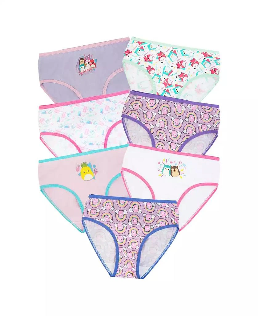 商品Handcraft|Squishmallows 7Pack Big Girls Underwear,价格¥121,第2张图片详细描述