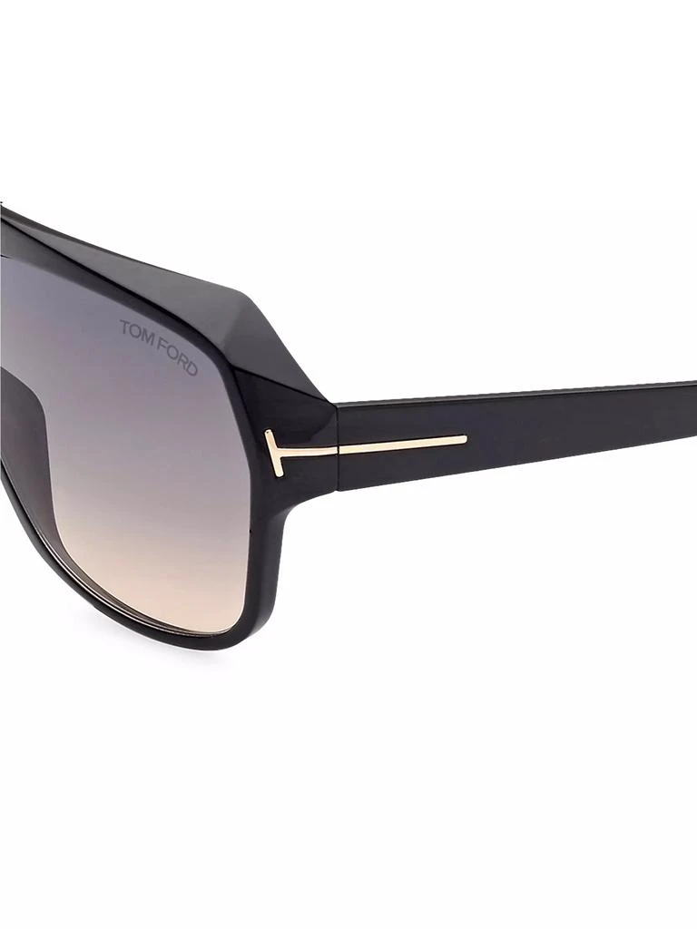 商品Tom Ford|Hawkings-02 62MM Navigator Sunglasses,价格¥3994,第3张图片详细描述