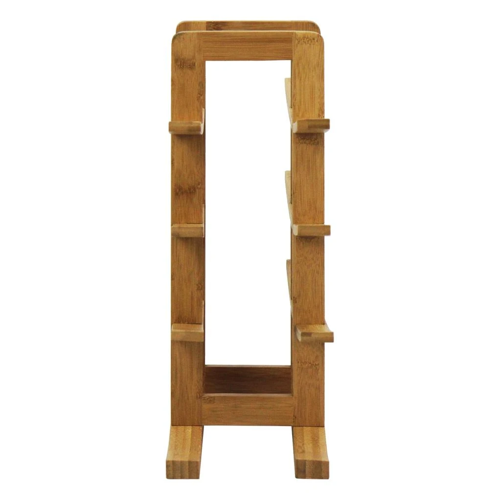 商品Oceanstar|12-Bottle Natural Bamboo Wine Rack,价格¥348,第4张图片详细描述
