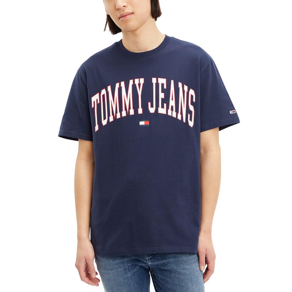 Tommy Jean's Men's Split Hem Flag T-Shirt商品第1张图片规格展示