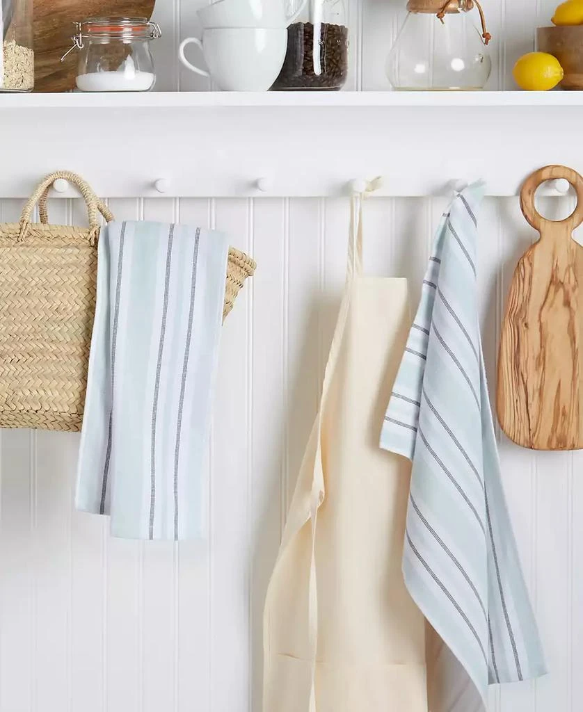 商品Martha Stewart|Morris Stripe Dual Purpose Kitchen Towel 2-Pack Set, 16" x 28",价格¥116,第2张图片详细描述