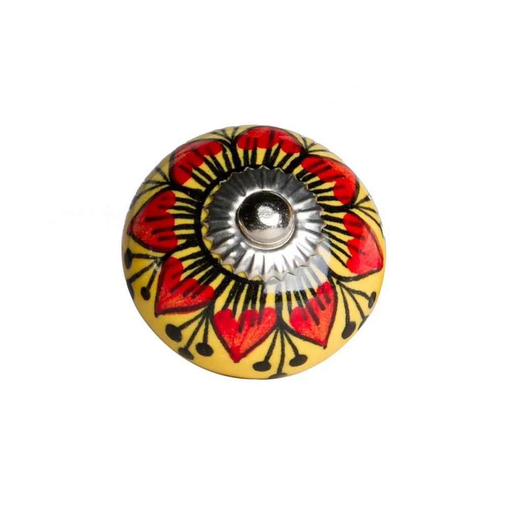 商品KNOB-IT|Handpainted Ceramic Knob Set of 12,价格¥471,第2张图片详细描述