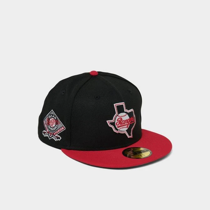 商品New Era|New Era Texas Rangers MLB 59FIFTY Fitted Hat,价格¥186,第2张图片详细描述