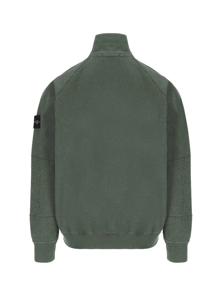 商品Stone Island|Stone Island Compass-Badge High-Neck Zipped Sweatshirt,价格¥2289,第2张图片详细描述