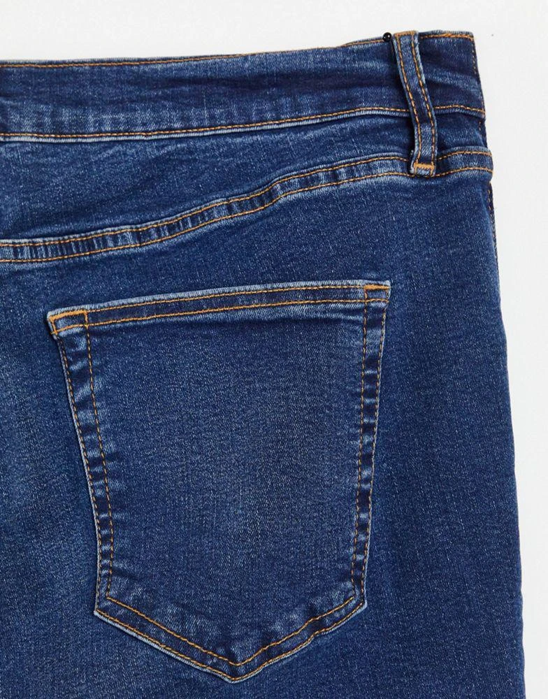 商品Topshop|Topshop Maternity under bump Jamie jeans in indigo,价格¥225,第4张图片详细描述