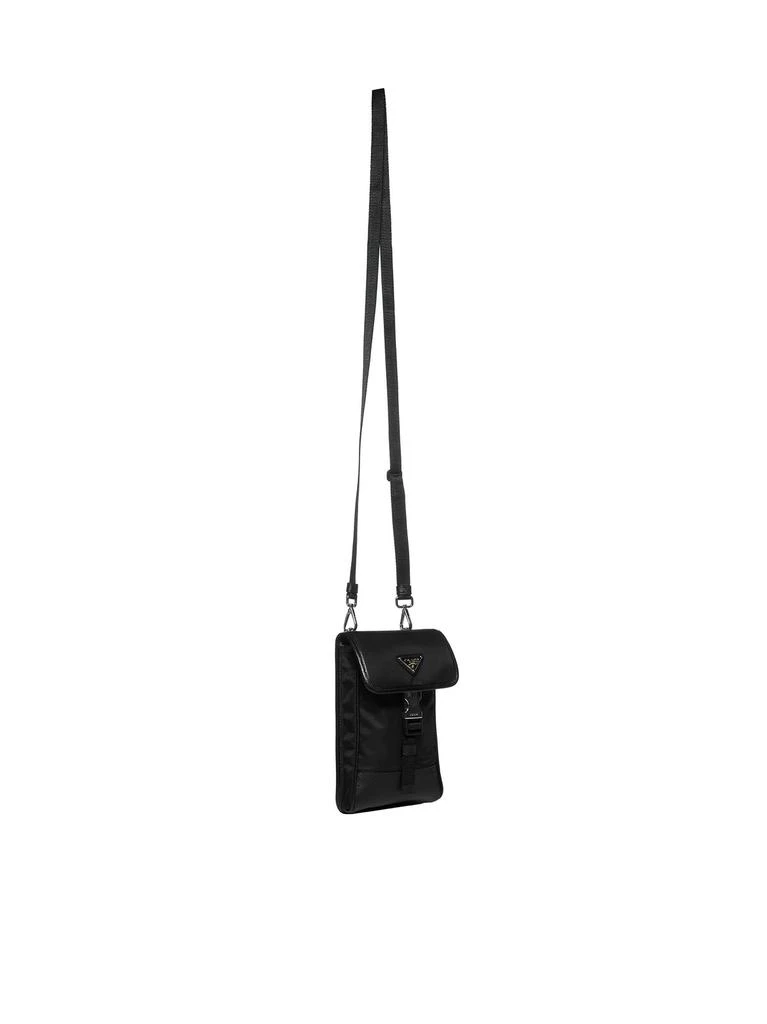 商品Prada|Prada Logo Plaque Lanyard Phone Case,价格¥6336,第3张图片详细描述