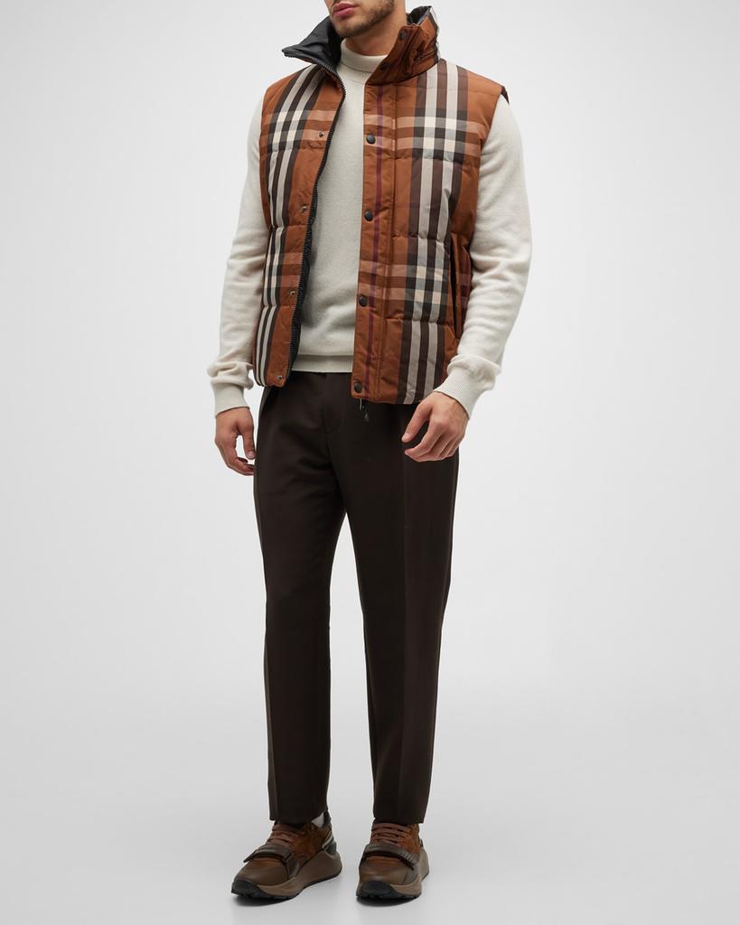商品Burberry|Men's Dowling Reversible Down Vest,价格¥10807,第5张图片详细描述