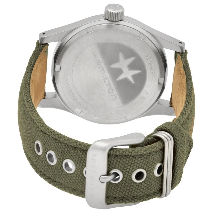 商品Hamilton|Khaki Field Mechanical Green Dial Men's Watch H69439363,价格¥3195,第3张图片详细描述
