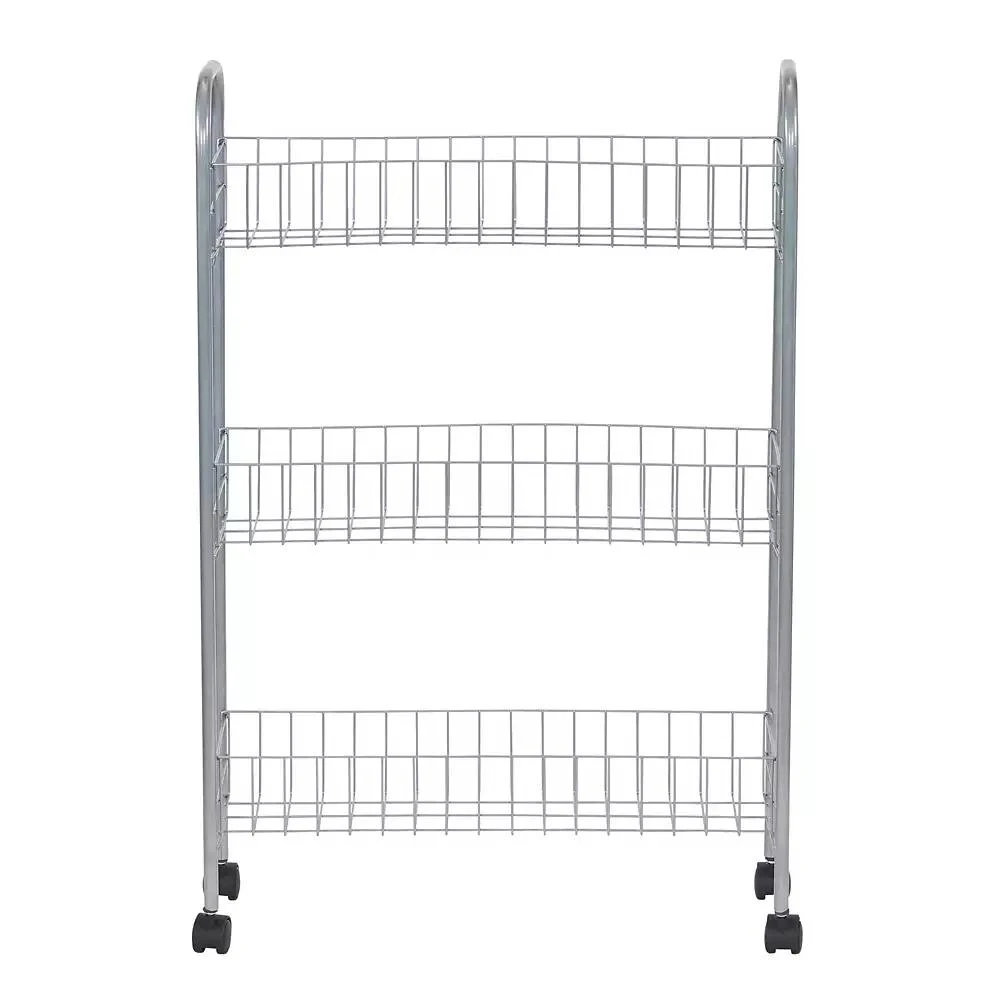 商品Household Essentials|Slimline 3-Shelf Utility Cart,价格¥604,第2张图片详细描述