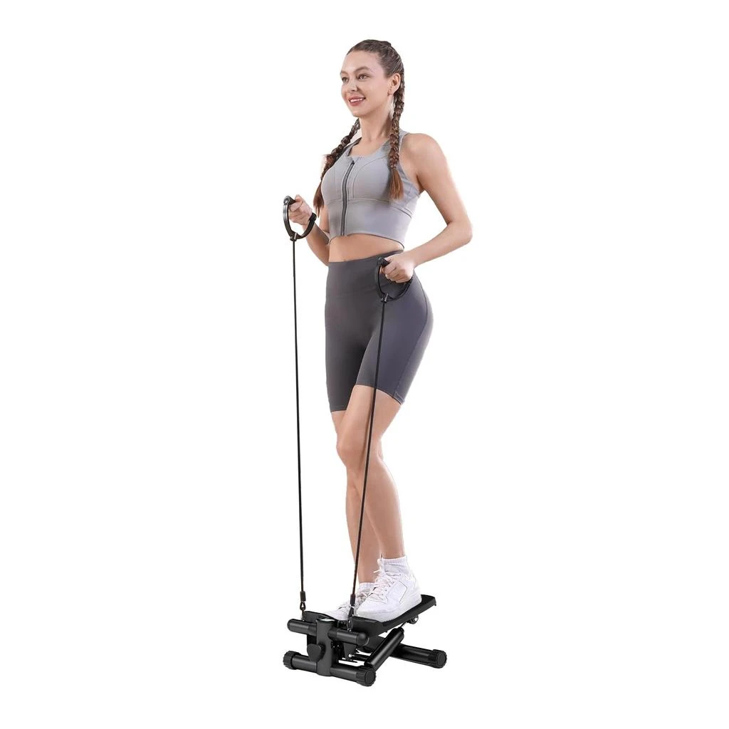 商品Streamdale Furniture|Streamdale LED Mini Stepper with Bands Portable,价格¥462,第3张图片详细描述