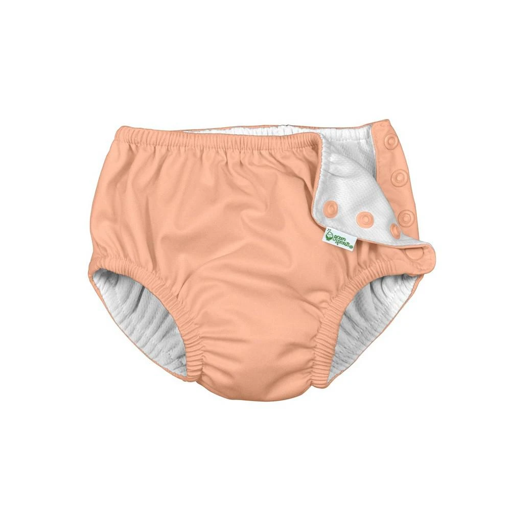 商品green sprouts|Baby Girls Snap Reusable Absorbent Swim Diaper,价格¥112,第1张图片详细描述
