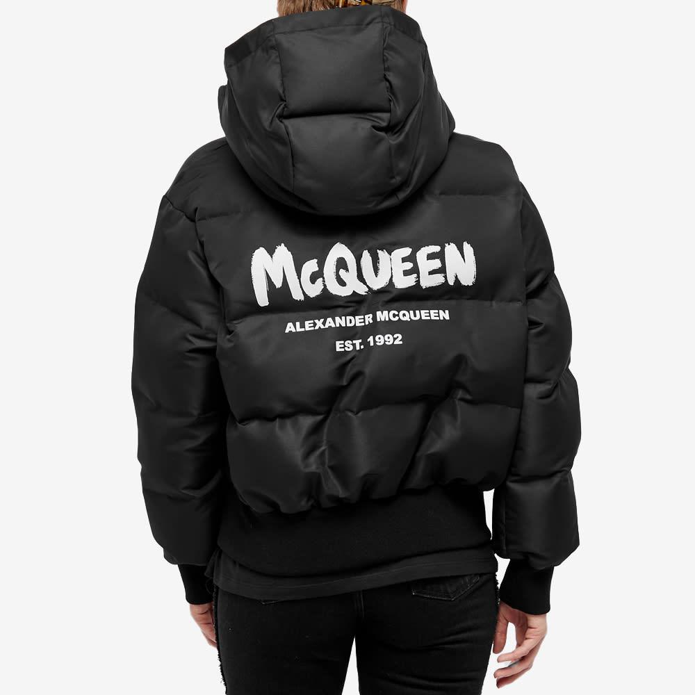 Alexander McQueen Graffiti Puffer Jacket商品第3张图片规格展示