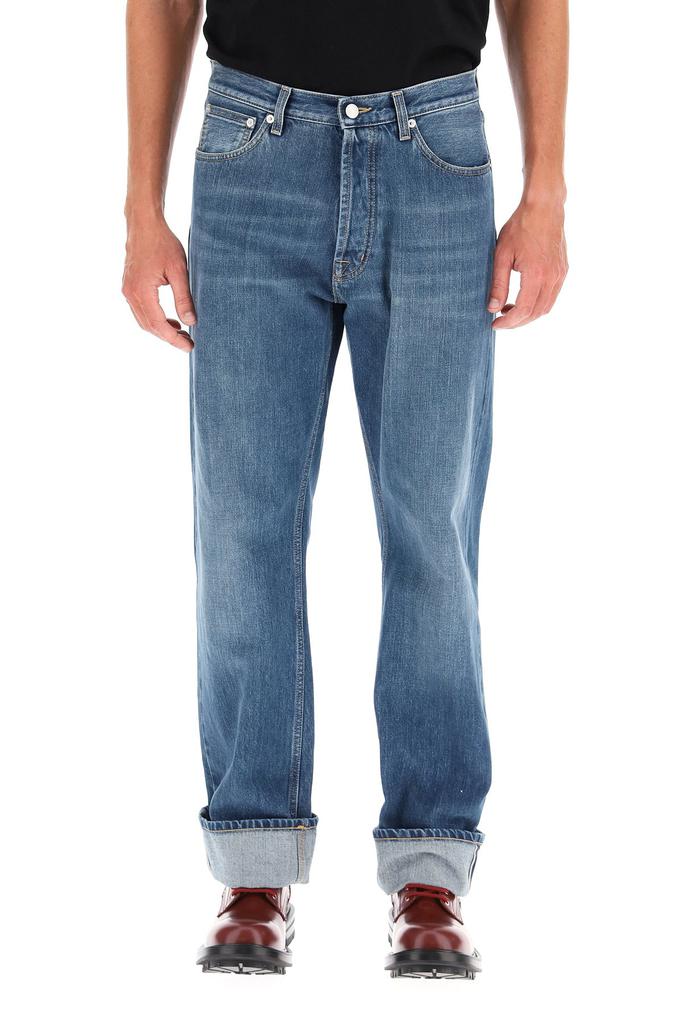 Alexander mcqueen jeans with decorative selvedge商品第2张图片规格展示