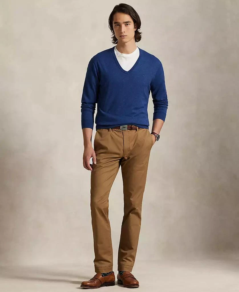 商品Ralph Lauren|Men's Cotton V-Neck Sweater,价格¥654,第3张图片详细描述