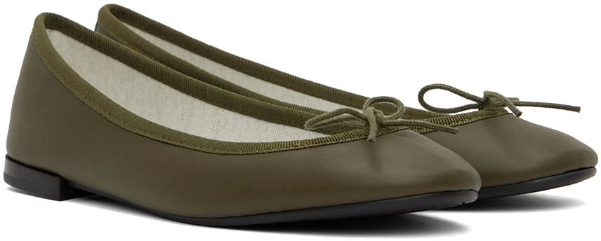 商品Repetto|Green Cendrillon Ballerina Flats,价格¥1222,第4张图片详细描述