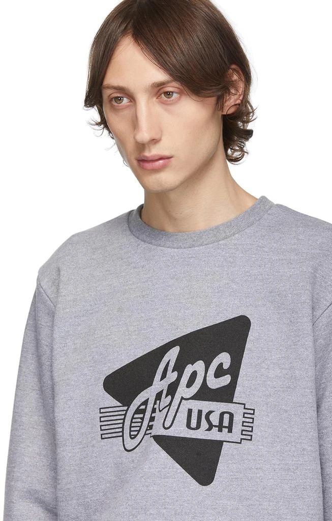 商品A.P.C.|Grey Asa Sweatshirt,价格¥610,第4张图片详细描述