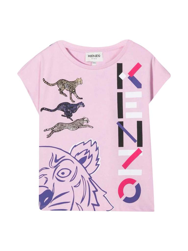 Kenzo Kids Pink T商品第1张图片规格展示