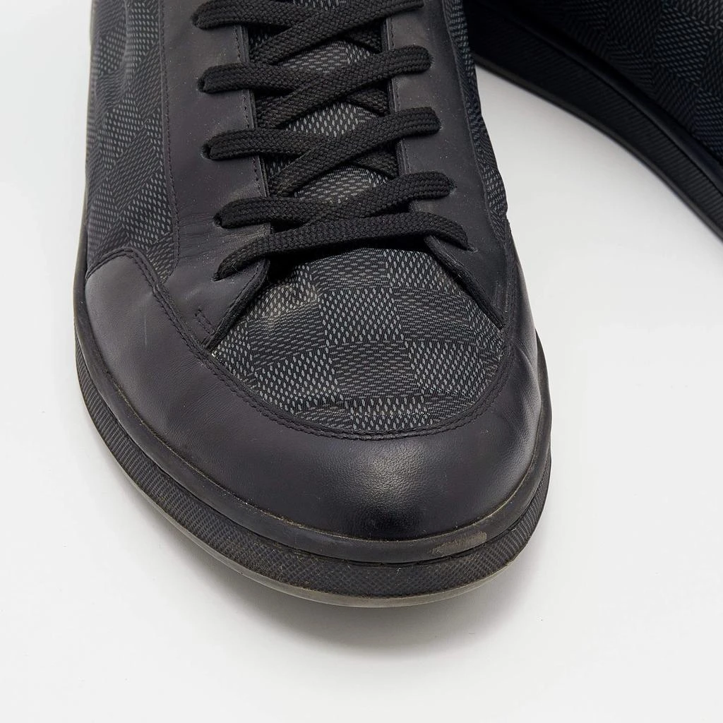 Louis Vuitton Damier Graphite Nylon And Leather Offshore High Top Sneakers Size 44 商品