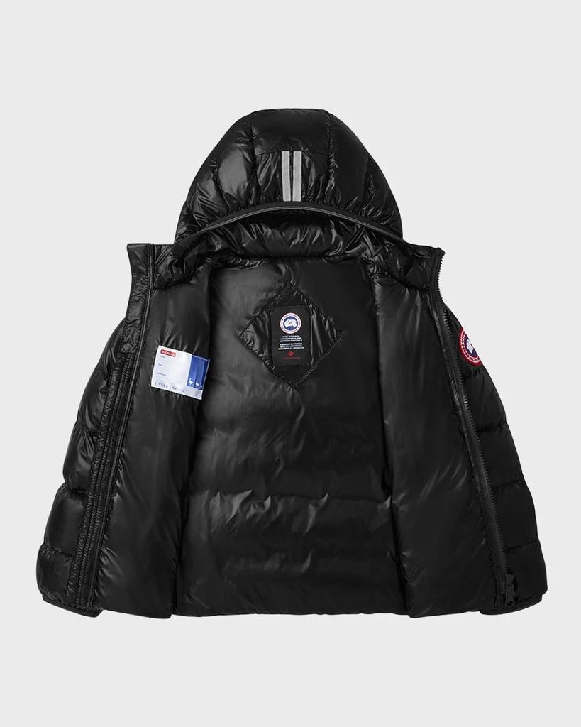 商品Canada Goose|Kid's Crofton Striped Logo Quilted Jacket, Size 2-7,价格¥4466,第5张图片详细描述